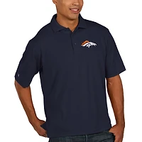 Polo piqué Xtra-Lite Antigua Denver Broncos - Bleu marine