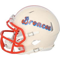Bo Nix Denver Broncos Autographed Riddell Retro Speed Mini Helmet