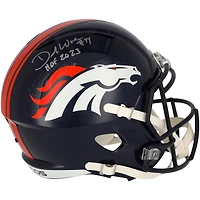 DeMarcus Ware Denver Broncos Autographed Riddell Speed Replica Helmet with "HOF 23" Inscription