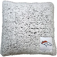 Oreiller Sherpa Frosty Broncos de Denver 16'' x 16''
