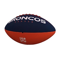 Ballon de football junior avec logo Pinwheel des Broncos de Denver