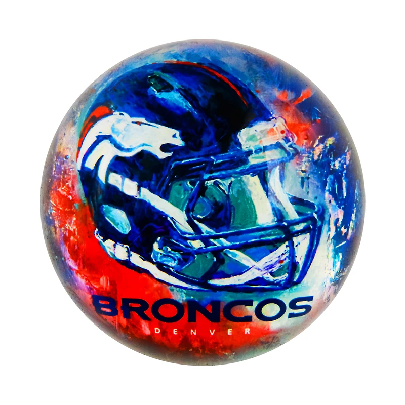 Presse-papiers en forme de dôme de l'équipe des Denver Broncos
