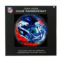 Presse-papiers en forme de dôme de l'équipe des Denver Broncos