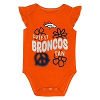 Ensemble deux pièces pour nouveau-né et nourrisson Outerstuff Denver Broncos The Sunshine