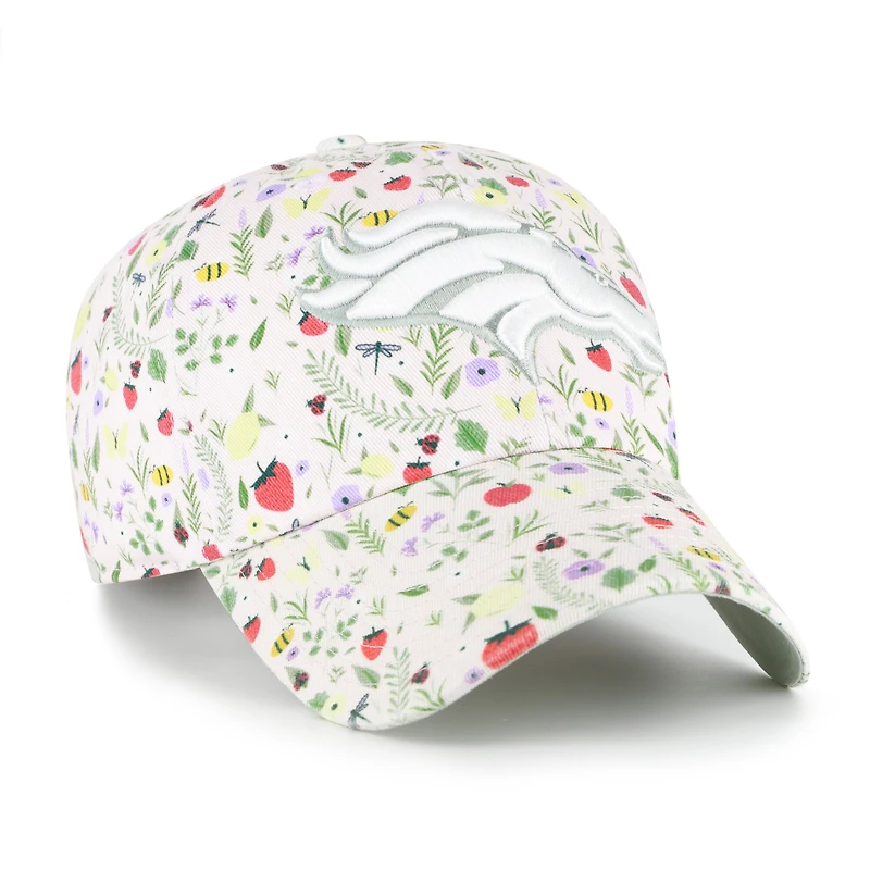 Girls Youth '47 Light Pink Denver Broncos Posey Clean Up Adjustable Hat