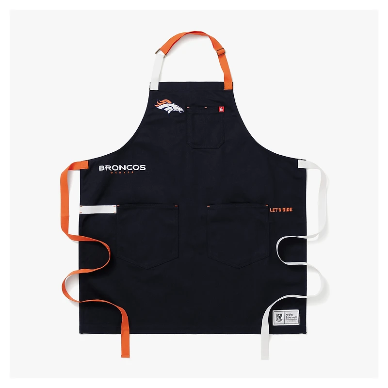 Tablier essentiel Hedley & Bennett Navy Denver Broncos