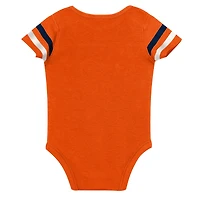 Infant & Newborn Outerstuff Denver Broncos Up One Three-Piece Bodysuit, Bib Booties Set