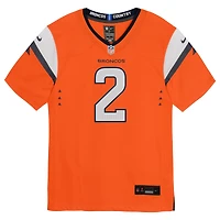 Maillot de jeu Nike Patrick Surtain II orange Denver Broncos pour enfant