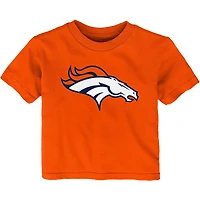 T-shirt à logo primaire des Broncos de Denver orange pour bébé