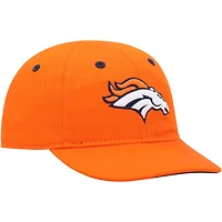 Casquette souple orange Denver Broncos Team Slouch Flex pour bébé