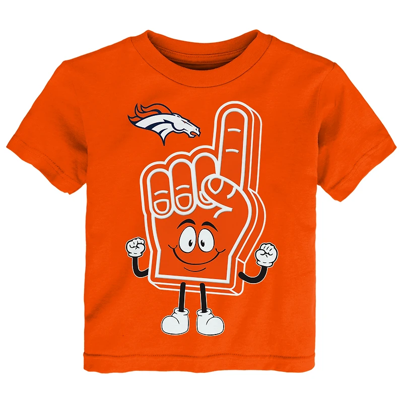 T-shirt pour bébé Outerstuff orange Denver Broncos Bricoleur
