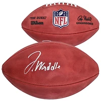 Ballon de football Wilson Duke en couleur, autographié par Jaylen Waddle (Denver Broncos)