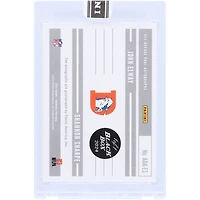 John Elway & Shannon Sharpe Denver Broncos Autographed 2021 Panini Eminence Dual Auto Black Box #ADA-ES #1/1 Card