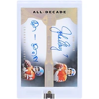 John Elway & Shannon Sharpe Denver Broncos Autographed 2021 Panini Eminence Dual Auto Black Box #ADA-ES #1/1 Card