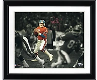 John Elway Denver Broncos Autographed 11" x 14" Throwback Jersey Spotlight Photograph