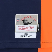 John Elway Denver Broncos Autographed Navy Mitchell & Ness Legacy Jersey with "HOF 04" Inscription