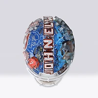 John Elway Denver Broncos Autographed Riddell 1975-1996 Throwback Speed Authentic Helmet - Art by Charles Fazzino - NF70445099
