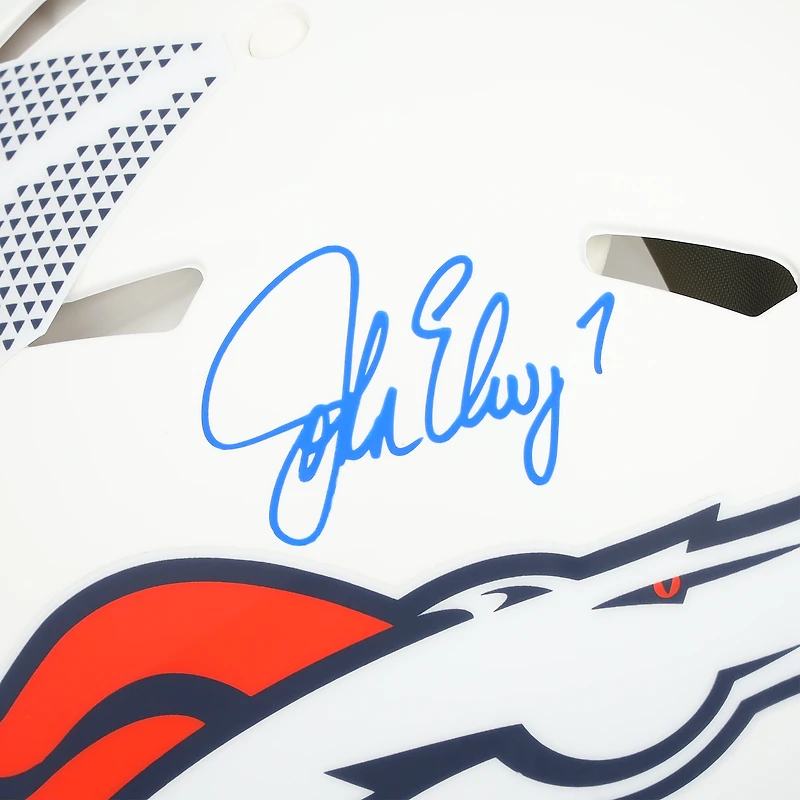 John Elway Denver Broncos Autographed Riddell 2024 Alternate Speed Authentic Helmet