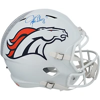 John Elway Denver Broncos Autographed Riddell 2024 Alternate Speed Replica Helmet  