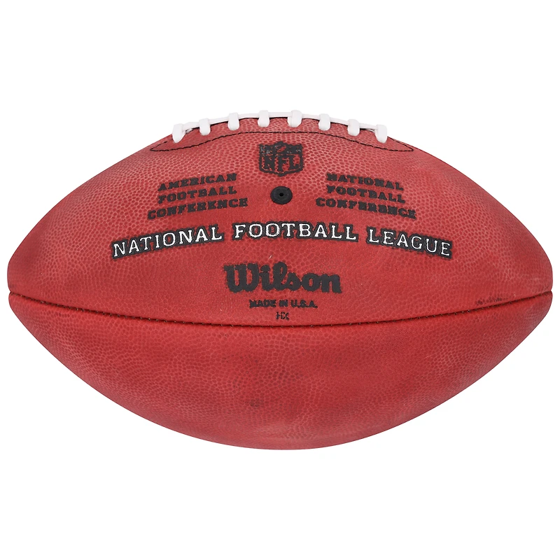John Elway Denver Broncos Autographed Wilson Duke Full Color Football with "HOF 04" Inscription 