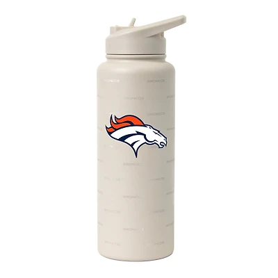 Bouteille isotherme Logo Brands Denver Broncos 34 oz Sand Ghost