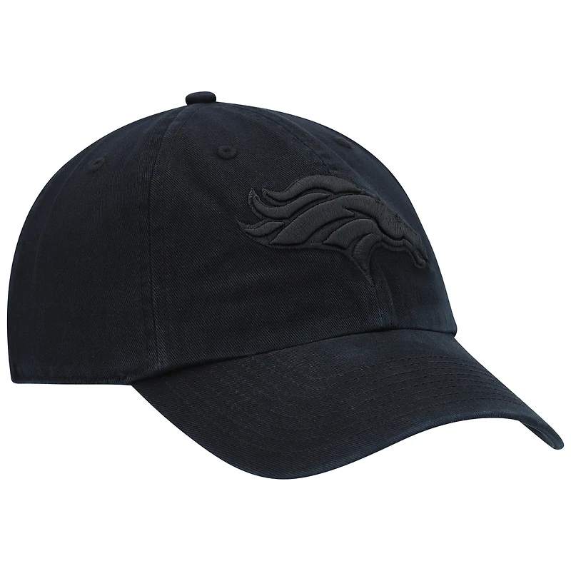 Casquette réglable Tonal Clean Up Denver Broncos '47 pour homme, noire
