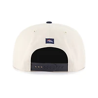 Casquette ajustable Payson Captain des Denver Broncos, couleur crème, modèle 1947, pour homme