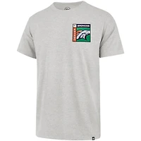 T-shirt Franklin gris chromé des Denver Broncos 1947 pour homme