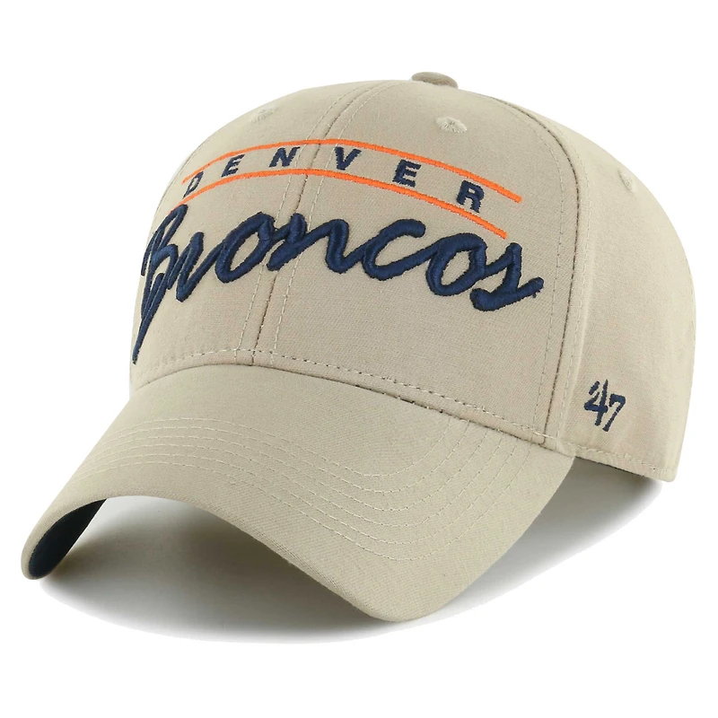 Casquette réglable '47 kaki Denver Broncos Atwood MVP pour homme