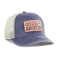 Casquette ajustable décontractée Canteen Trucker bleu marine 1947 pour homme des Broncos de Denver