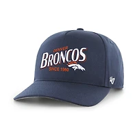 Casquette ajustable Denver Broncos, marine, modèle 47
