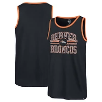 Men's '47 Navy Denver Broncos Winger Franklin Tank Top