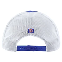 Men's '47 Royal/White Denver Broncos Downburst Relaxed Hitch Trucker Adjustable Hat