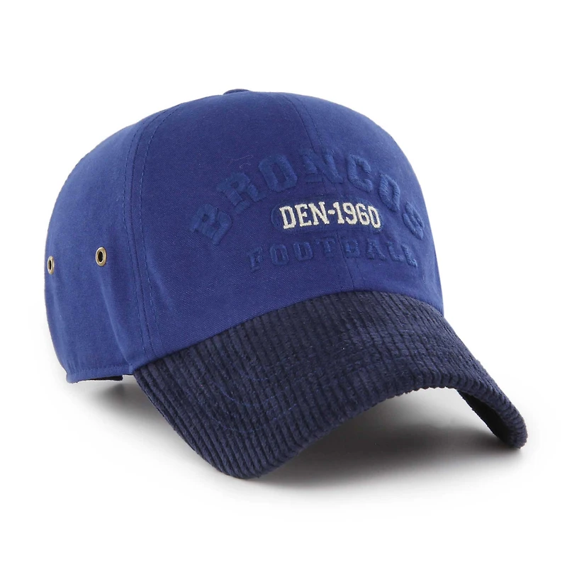 Men's '47 Royal Denver Broncos Ridgeway Clean Up Adjustable Hat