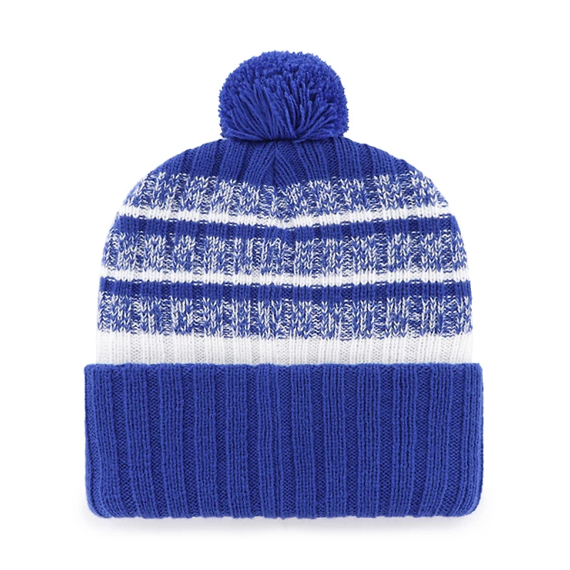 Men's '47  Royal Denver Broncos Tavern Cuffed Knit Hat with Pom