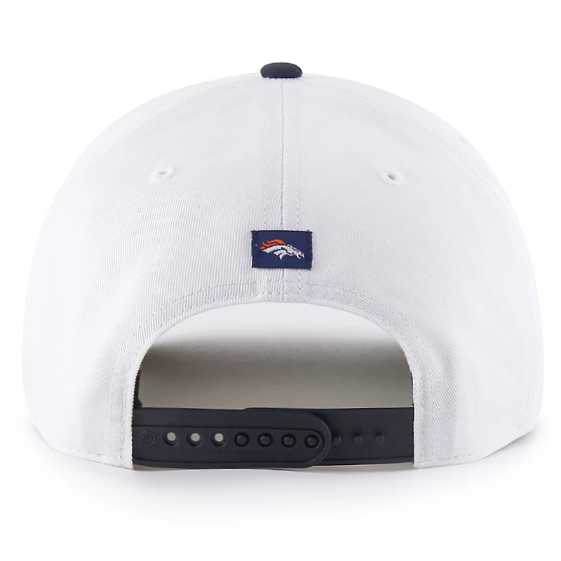 Casquette ajustable patriotique blanche Denver Broncos '47 pour homme