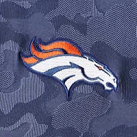 Sweat-shirt à fermeture éclair quart de tour Antigua Navy Denver Broncos Brigade pour homme