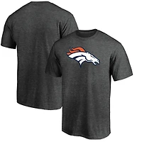 Men's  Charcoal Denver Broncos Primary Logo T-Shirt