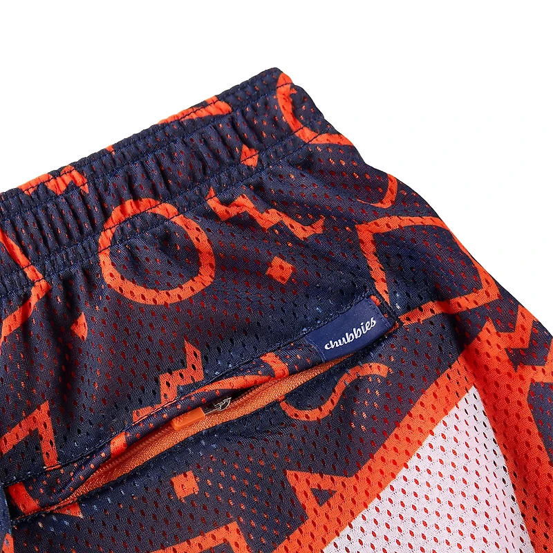 Men's Chubbies Navy Denver Broncos Mesh Shorts