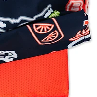Maillot de bain classique doublé bleu marine Chubbies Denver Broncos The Neon 5,5 pouces pour homme