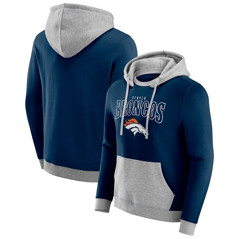 Men's Darius Rucker Collection by Fanatics Navy Denver Broncos Coaches Hoodie