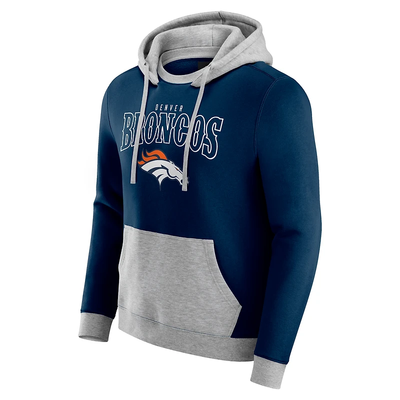 Men's Darius Rucker Collection by Fanatics Navy Denver Broncos Coaches Hoodie