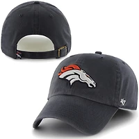 Casquette ajustable Denver Broncos '47 Brand bleu marine Cleanup pour homme