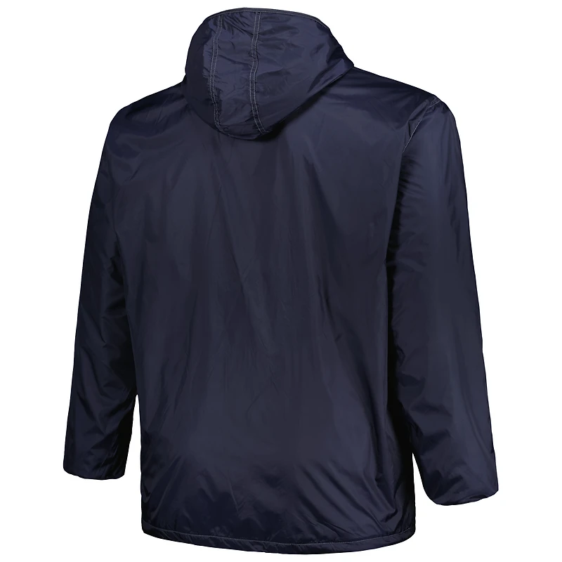 Men's Dunbrooke Navy Denver Broncos Big & Tall Legacy Stadium Full-Zip Jacket
