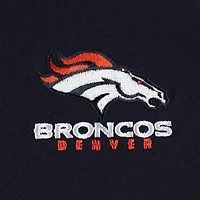 Men's Dunbrooke Navy Denver Broncos Journey Workwear Tri-Blend Full-Zip Jacket