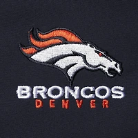 Veste softshell zippée intégrale Dunbrooke Navy Denver Broncos Sonoma pour homme