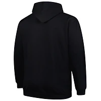 Sweat à capuche noir Fanatics pour hommes Denver Broncos Big & Tall Pop