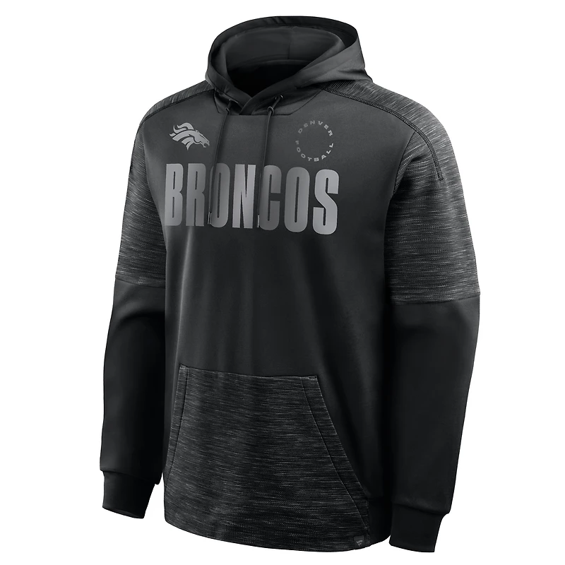 Sweat à capuche noir Chip Shot des Denver Broncos Fanatics pour homme