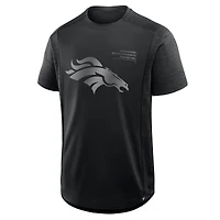 T-shirt noir fanatiques pour homme, motif Deceptive Juke des Denver Broncos