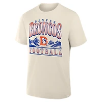 Men's Fanatics Cream Denver Broncos Team Archives T-Shirt